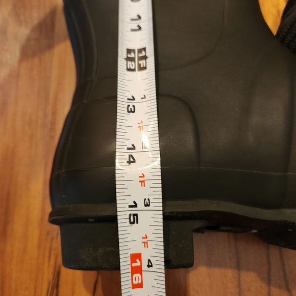 Hunter Matte Black Tall Rain Boots - Picture 7 of 11